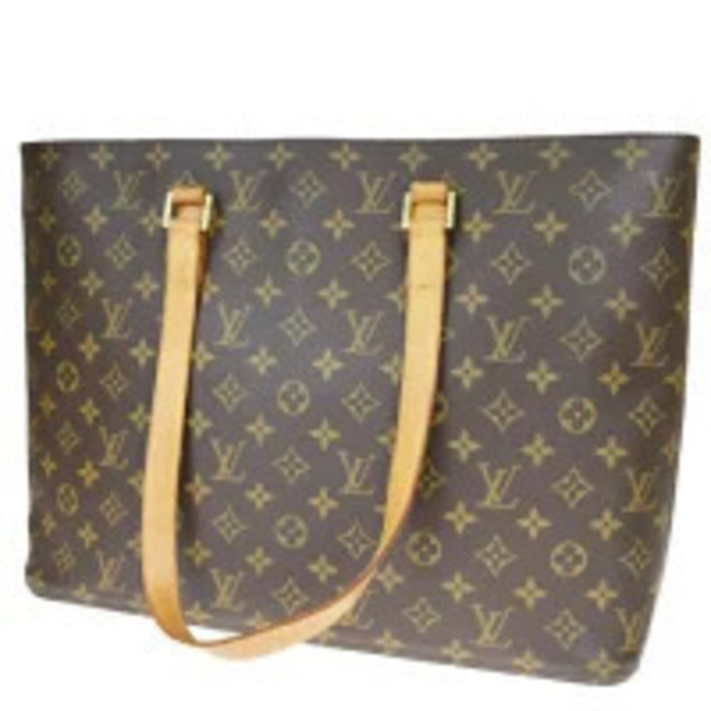 Louis Vuitton Luco Tote Bag Shoulder Monogram Leather